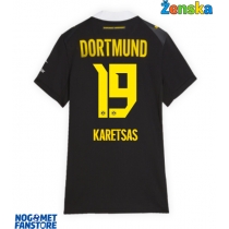 Borussia Dortmund Konstantinos Karetsas #19 Gostujuci Dres za Ženska 2026-27 Kratak Rukav